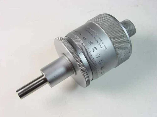 Scherr Tumico 0-0.5"/0.0001"Micrometer Head 1.5-inch Body diameter