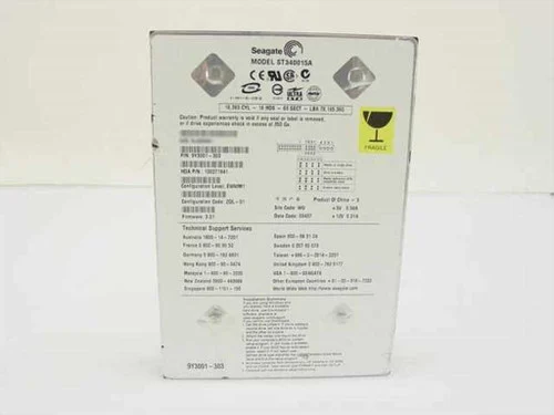Seagate ST340015A40.0GB 3.5" IDE Hard Drive
