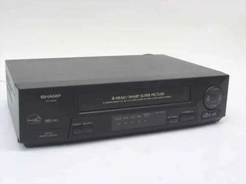 Sharp VC-A4104-Head VCR, no remote