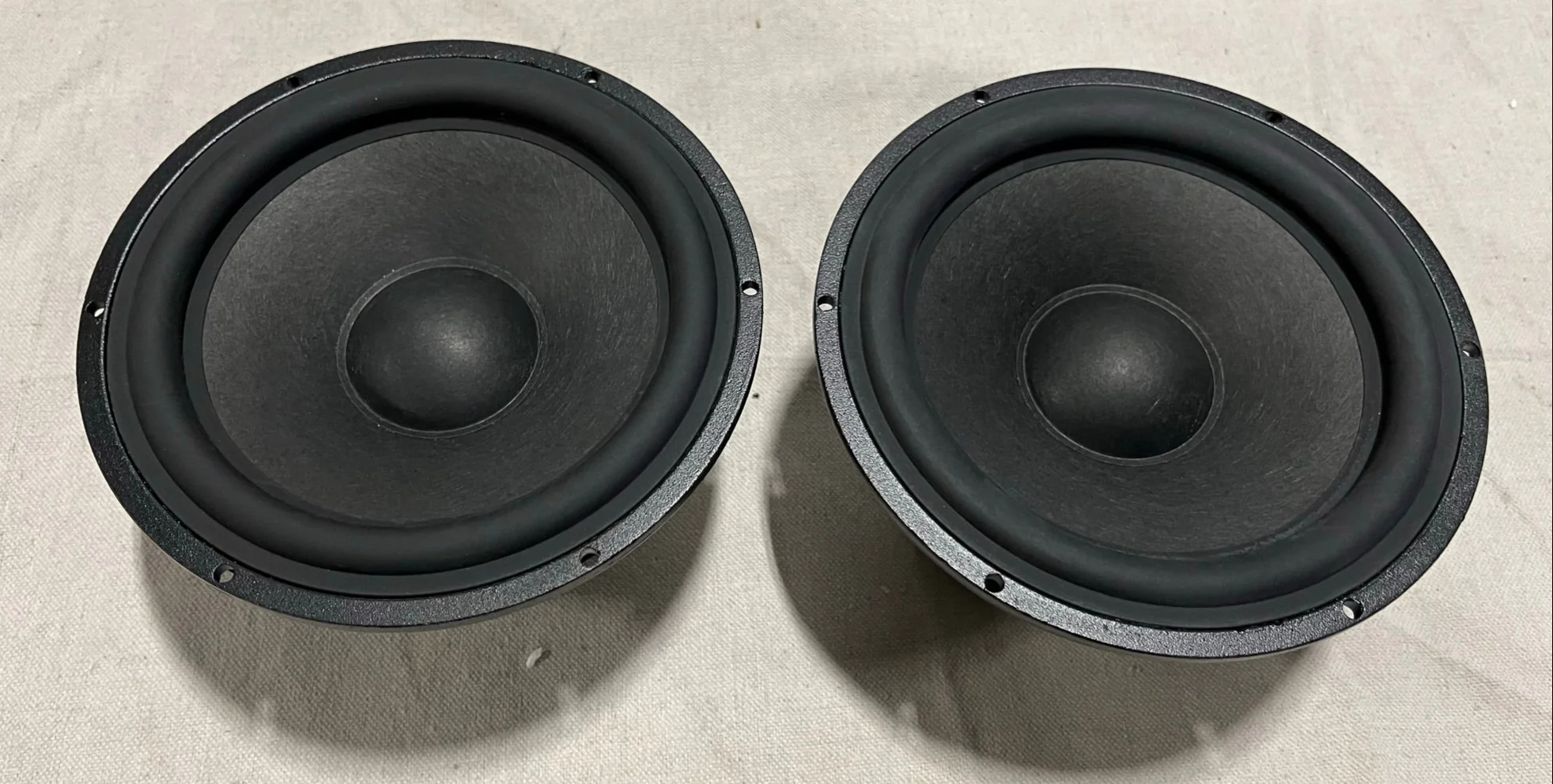 Silver Flute 6.5" Woofer Wool Cone 4 ohm, W17RC38-04, Set of 4