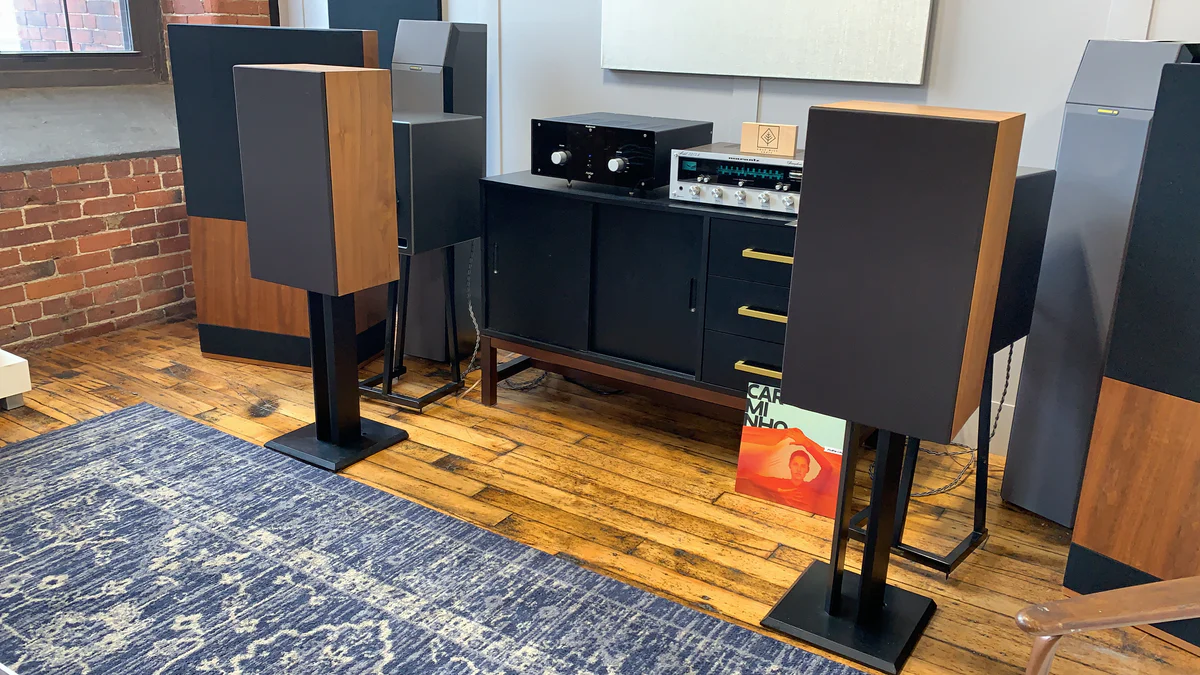 Snell Acoustics Type J-II Speakers, Walnut Veneer - SOLD