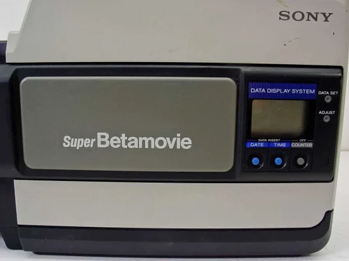 Sony GCS-1SuperBetamovie DC9 6V Camcorder PARTS ONLY