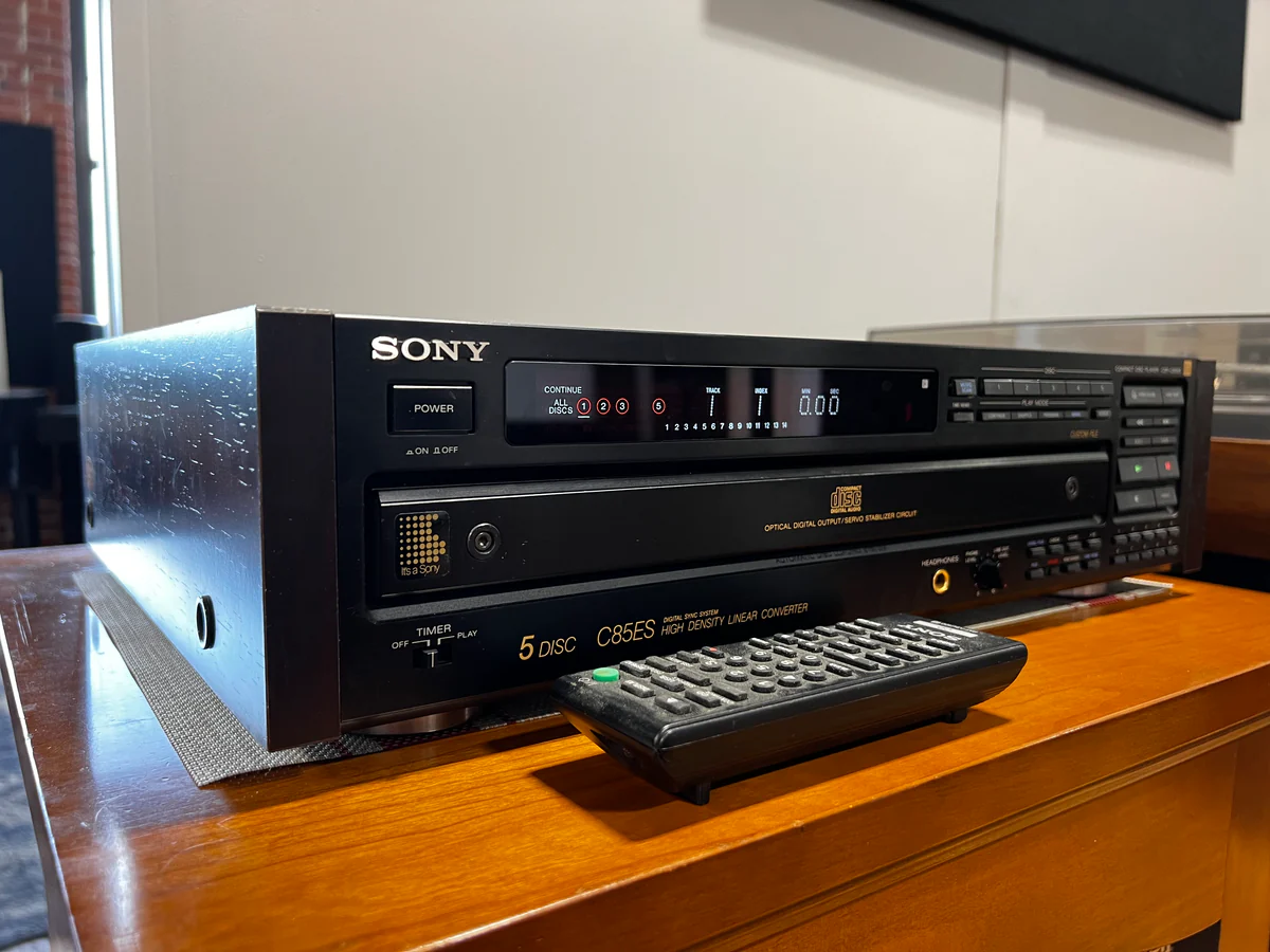 Sony CDP-C85ES, HiEnd 5-disc Carousel