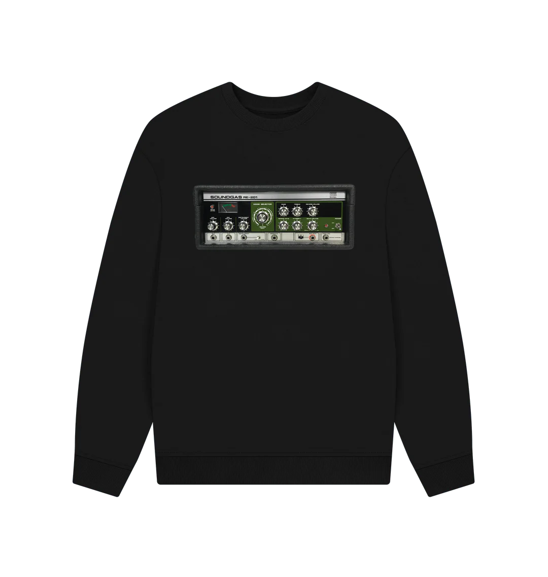 Soundgas RE-201 Space Echo Photo Oversized Sweatshirt