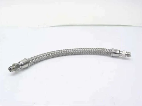 Stainless Steel 1/2" Diameter7 1/2" length High Pressure Braided Hose