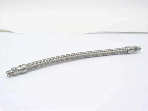 Stainless Steel 1/2" Diameter9 1/2" length High Pressure Braided Hose