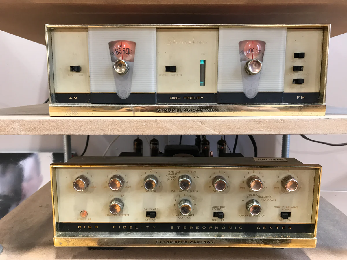 Stromberg Carlson Integrated Amp & Tuner, Tube Power, Serviced - SOLD