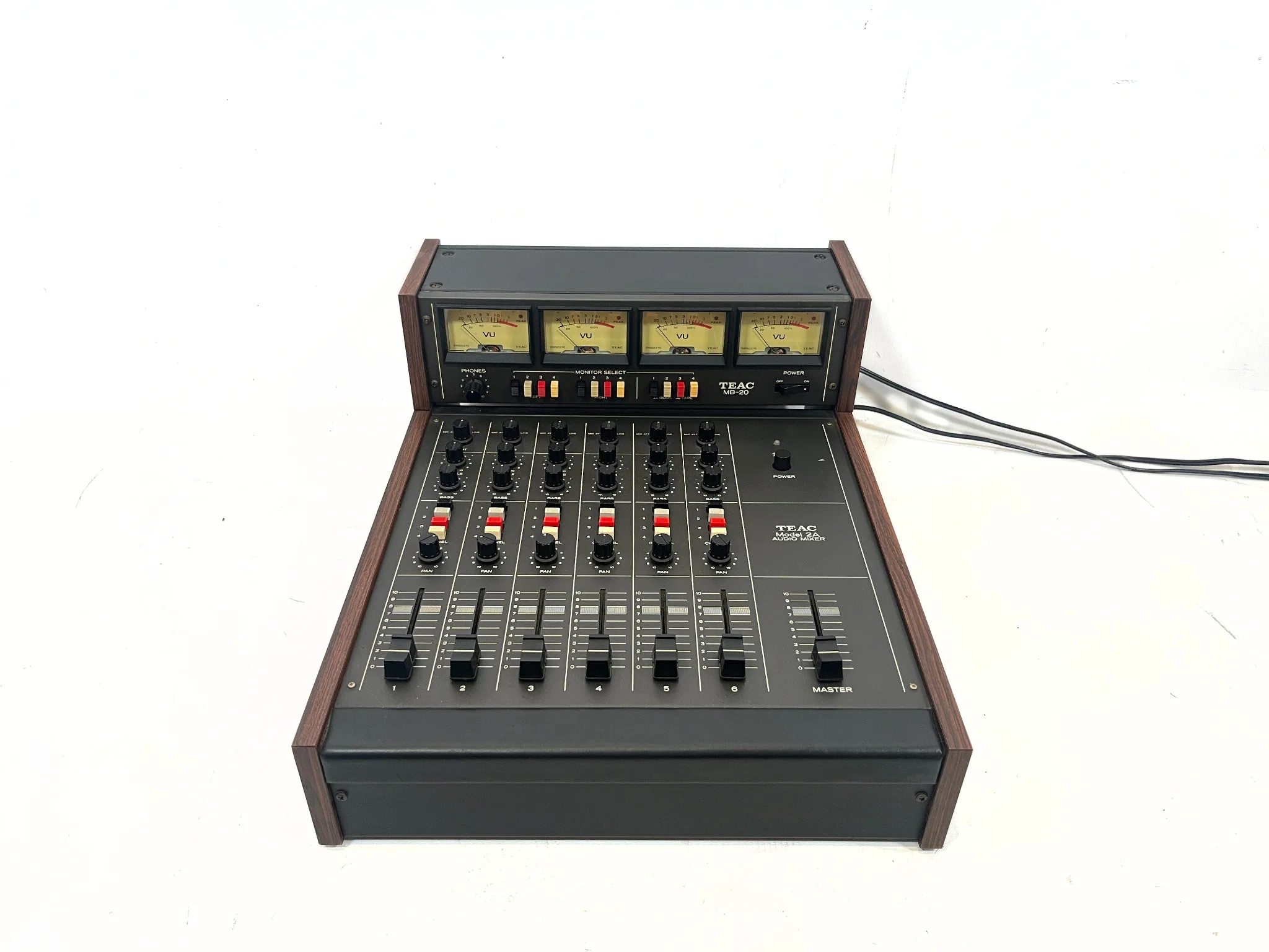 Teac Model-2A & MB20 Mixer & Meterbridge