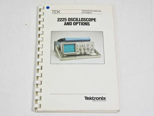 Tektronix 2225Operator's Manual