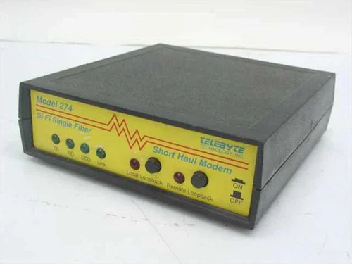 Telebyte 274Si-Fi Single Fiber Short Haul Modem