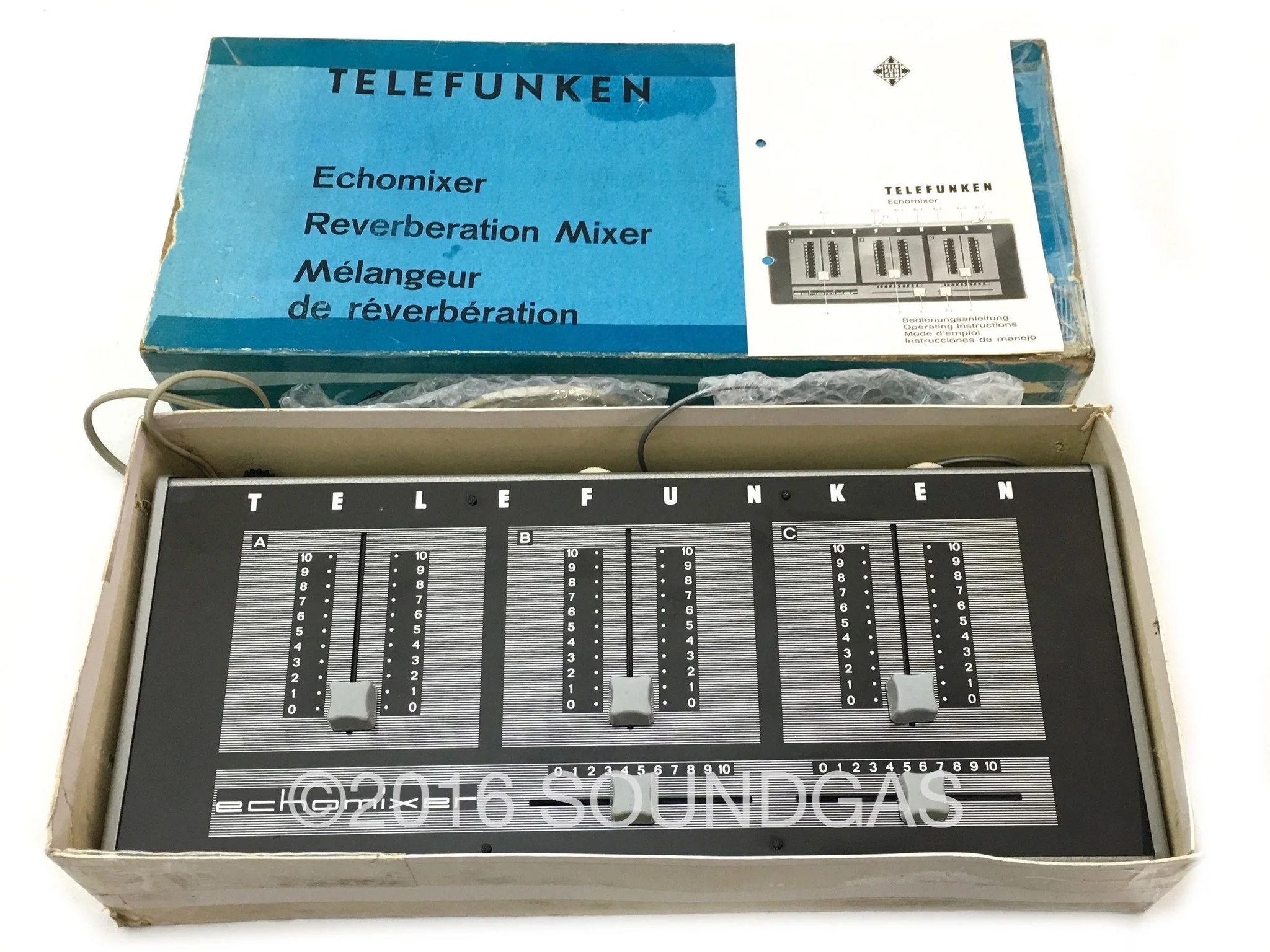 TELEFUNKEN ECHOMIXER - Near Mint!