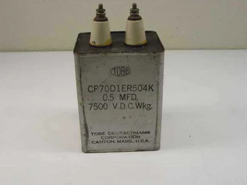 Tobe CP70D1ER504KHigh Voltage Capacitor 0.5