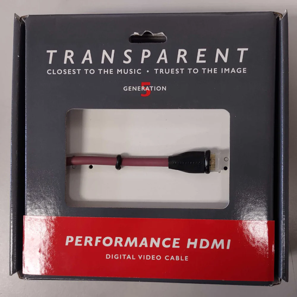 Transparent GEN 5 Performance HDMI Cable, Various Lengths Available