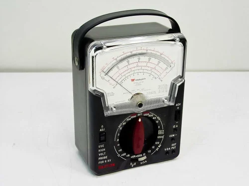 Triplett630-NSAnalog Volt Ohm Meter Multimeter VOM - As Is Parts
