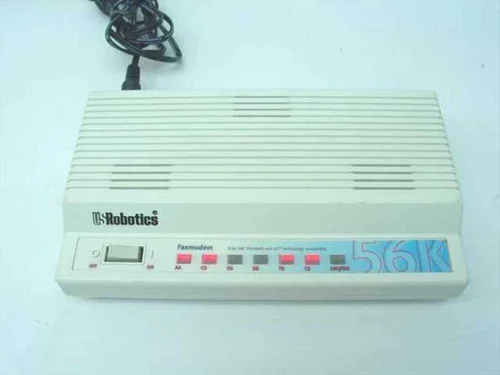 US Robotics USR5686D56K External Fax Modem V. 92 and x2