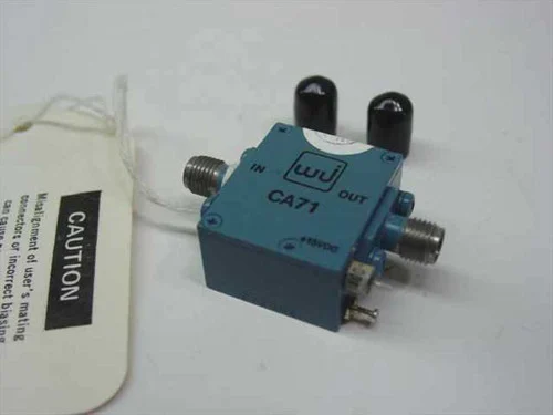 WJ CA71Amplifier 1MHz to 350MHz 17dB Gain @ 50MHz