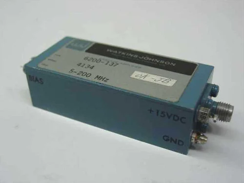 Watkins Johnson 6200-137Cascade Amplifier