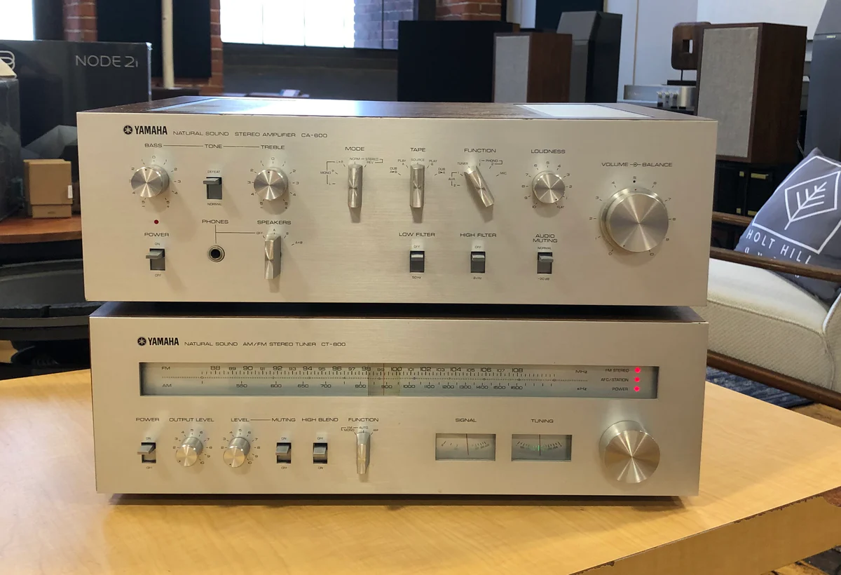 Yamaha CA-600 and CT-800 Vintage Hifi Combo - SOLD