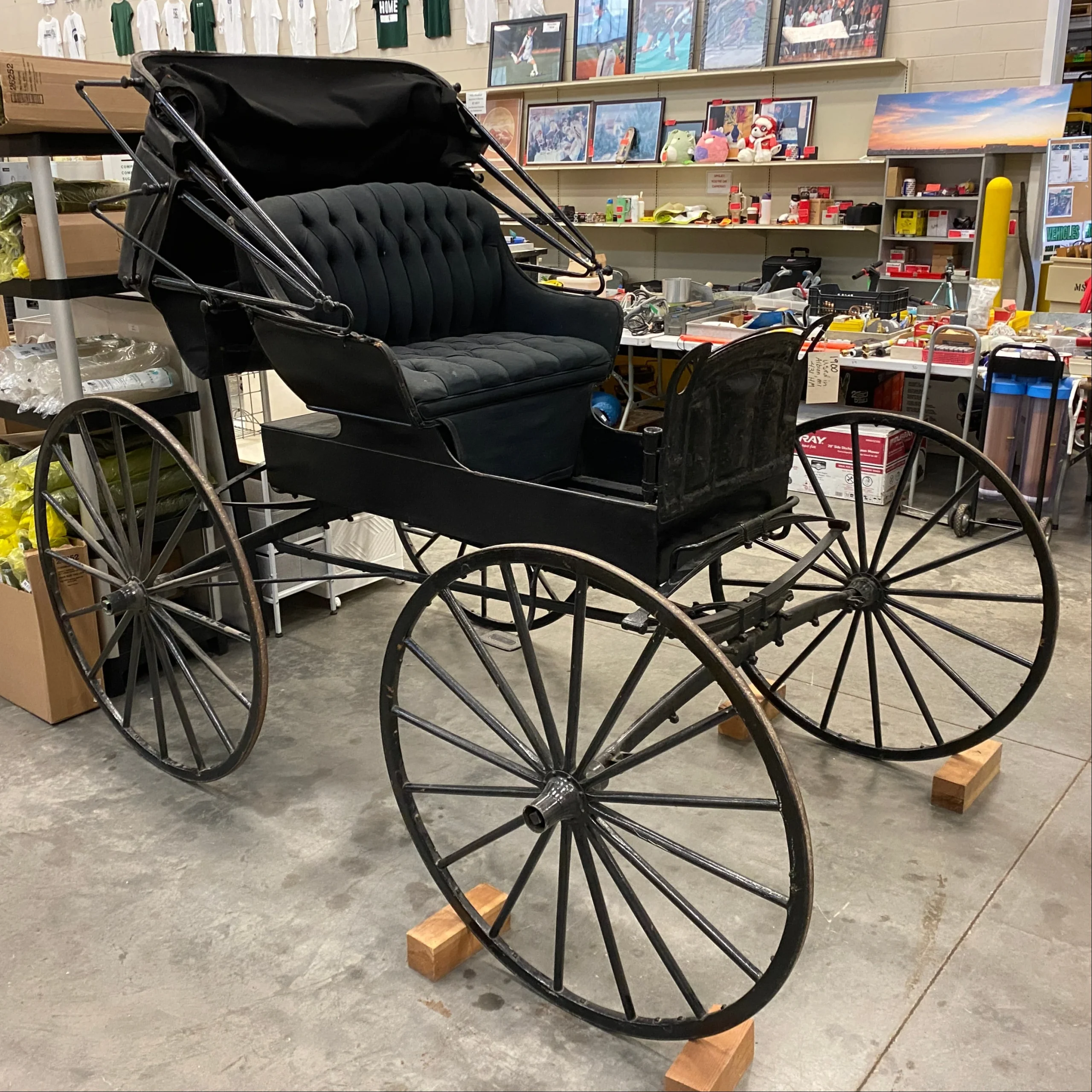antique-horse-drawn-metal-carriage.webp Antique Horse Drawn Metal Carriage