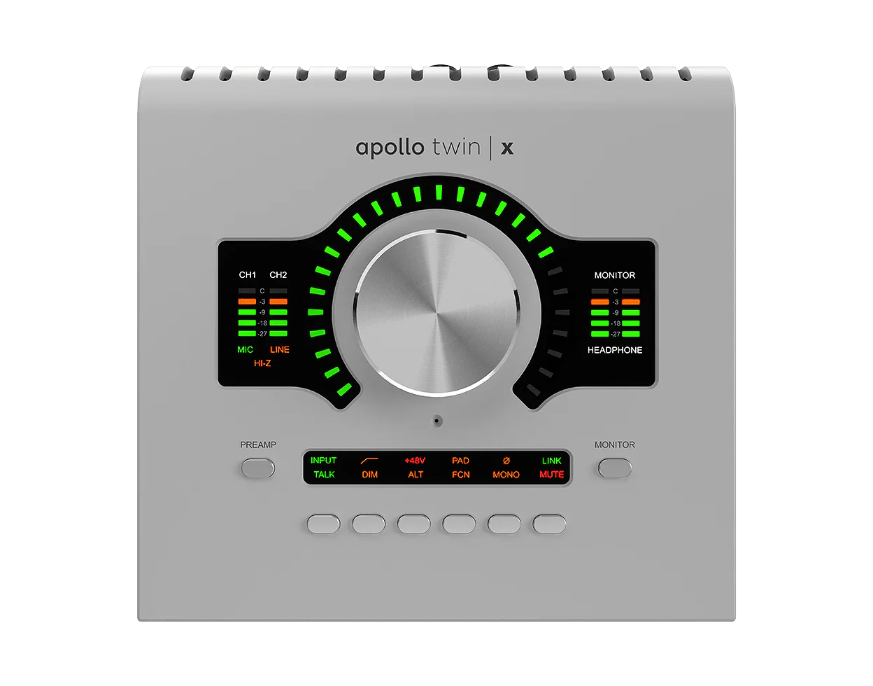 Universal Audio Apollo Twin X QUAD Gen 2 – 10x6 Desktop Thunderbolt Audio Interface with 2 Unison Preamps & QUAD Core DSP (Essentials+ or Studio+ Edition)