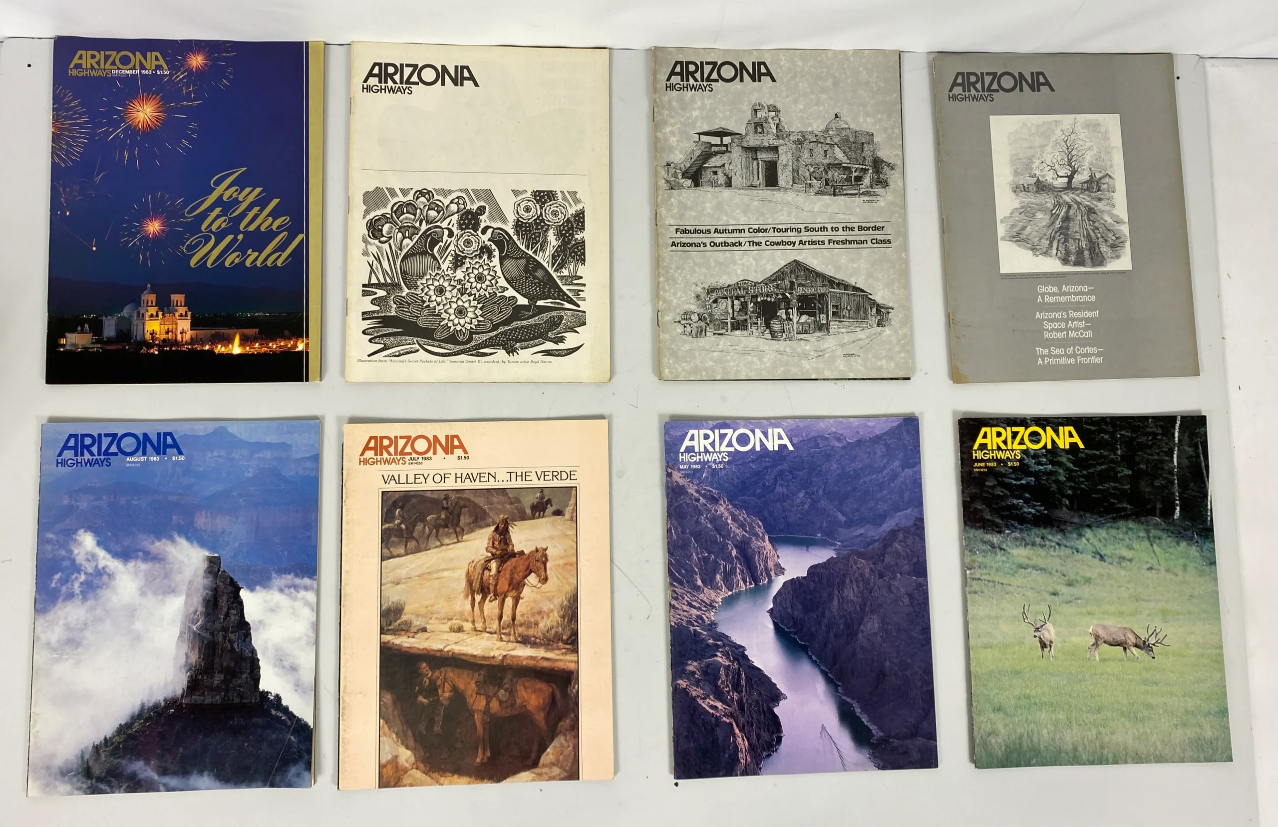 arizona-highways-magazine-lot-of-12-full-year-1983.webp Arizona Highways Magazine Lot of 12 Full Year 1983