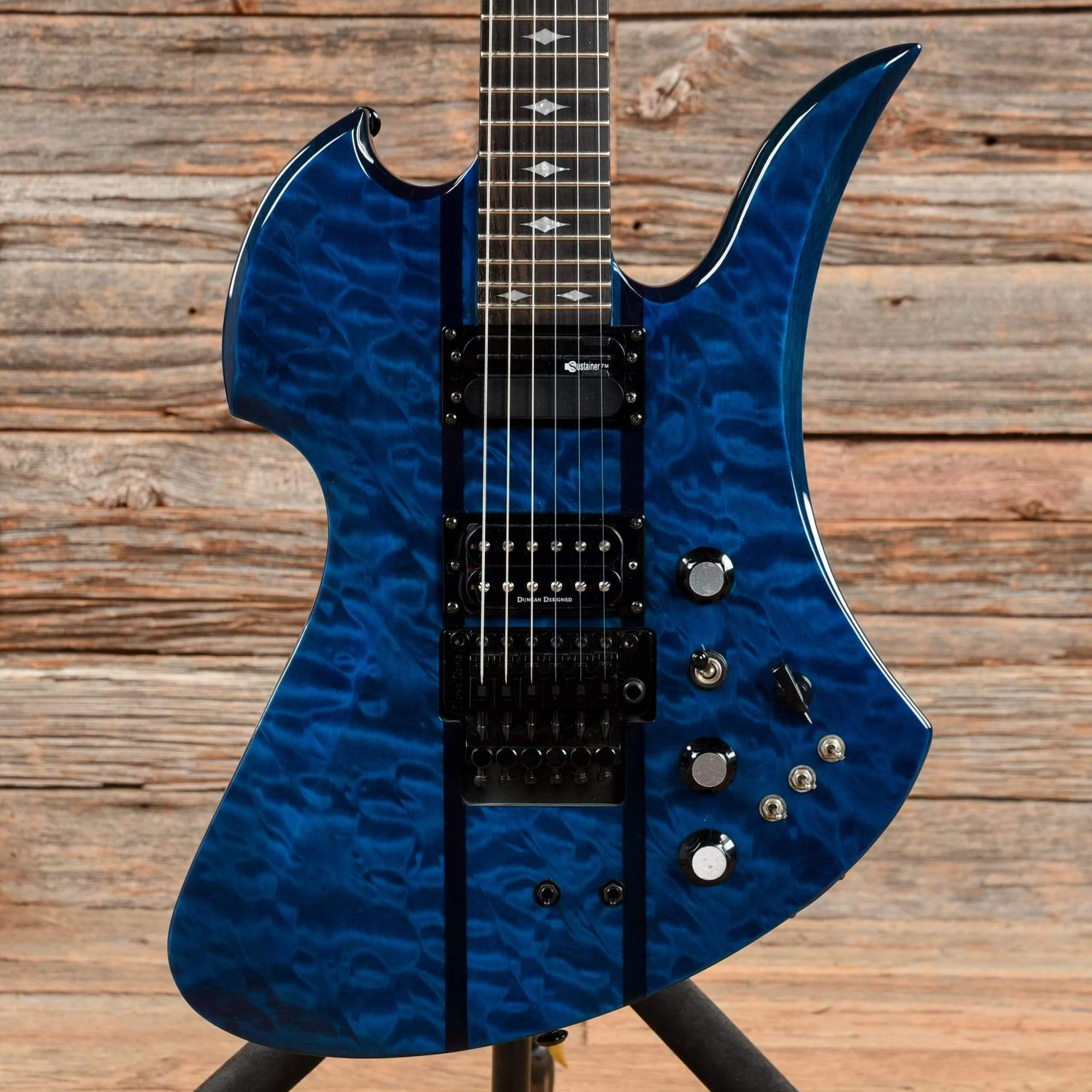 B.C. Rich Mockingbird ST Transparent Blue 2008