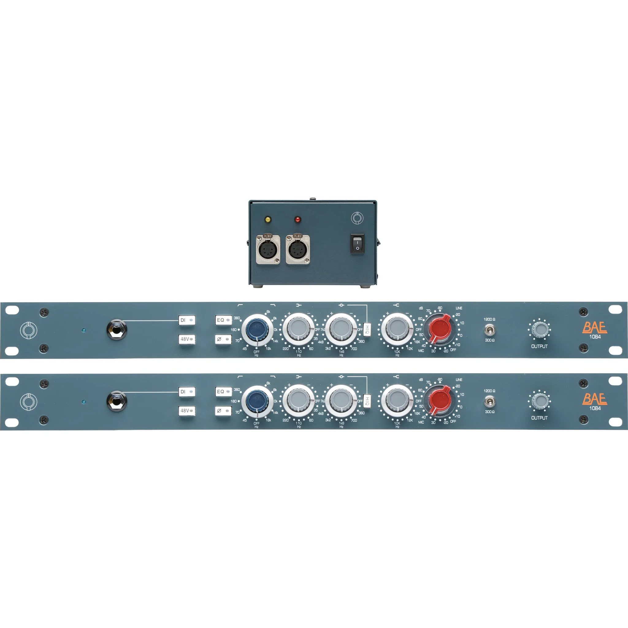 BAE 1084 Pair, 19" Rackmount Version, With Power Supply