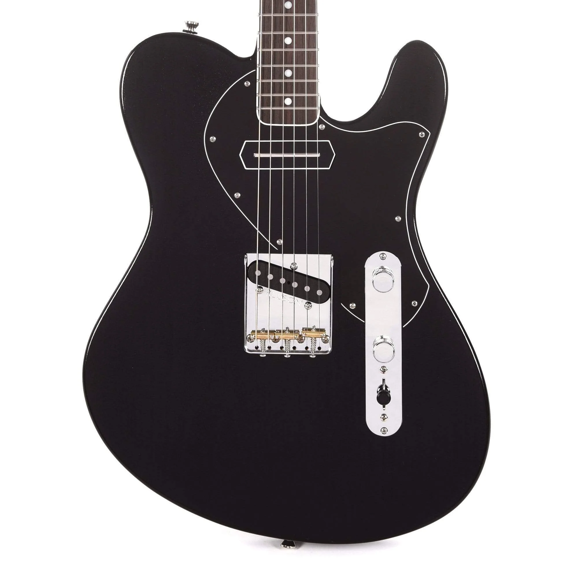 BilT ESG Roasted Alder Black w/3-Ply Black Pickguard & Lollar Pickups