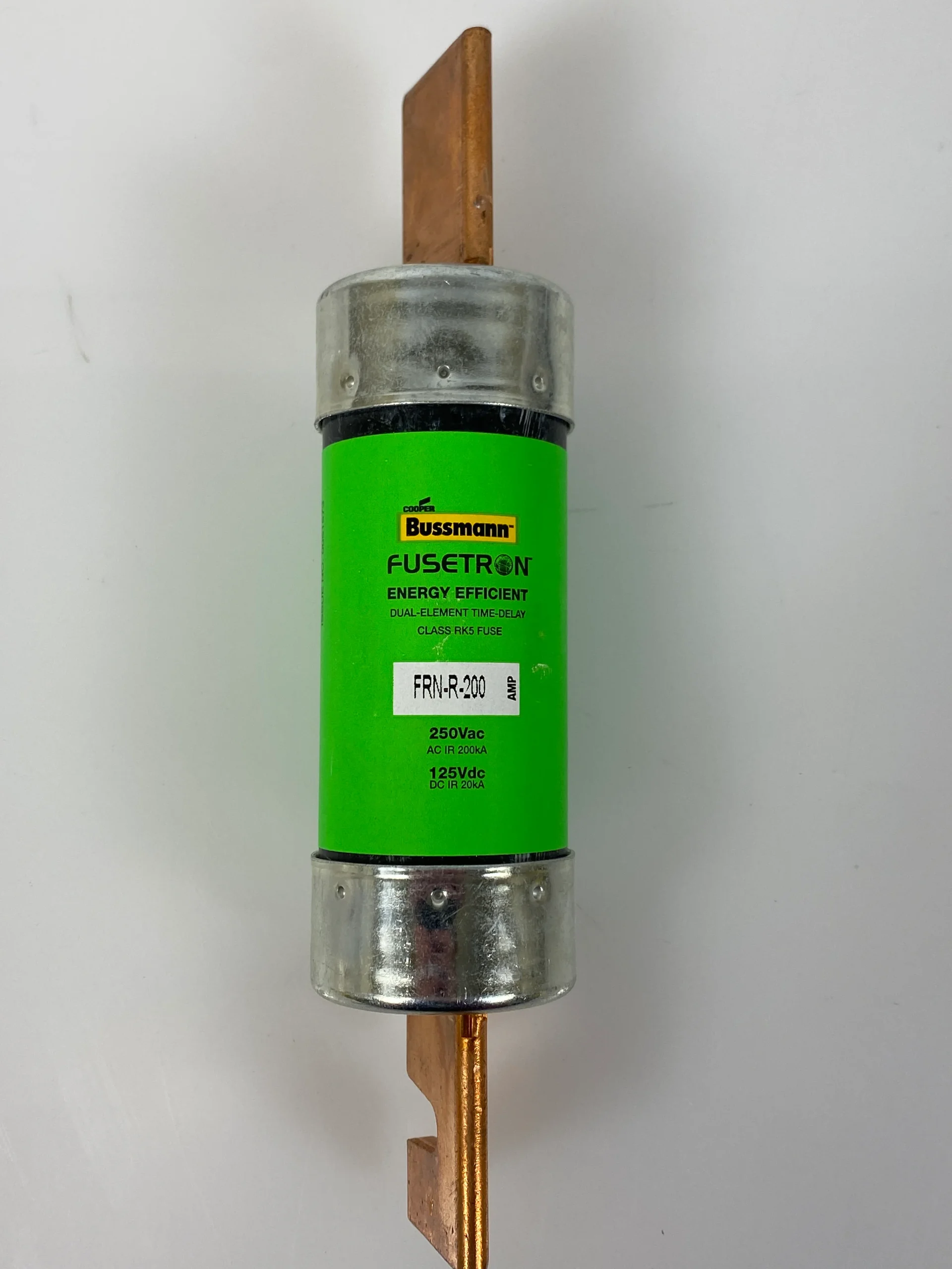 Bussmann Fusetron FRN-R-200 Amp Fuse Pack of 2