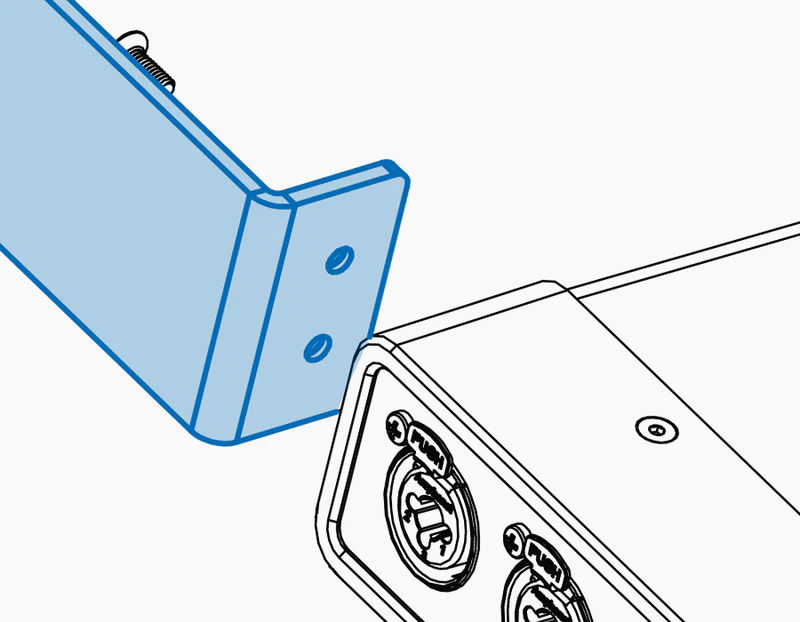 Motu Half-Rack Mounting Kit