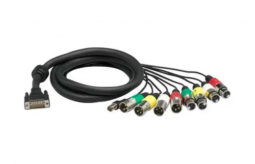 Lynx Studio Technology CBL-AES1604 8-Channel AES/EBU DA-26HD to XLR Cable (6 ft)