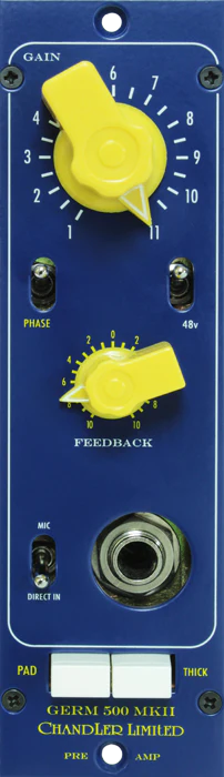 chandler_germ_500_MKII_pre_amp_01.webp Chandler Limited 500 Series Germ 500 MKII