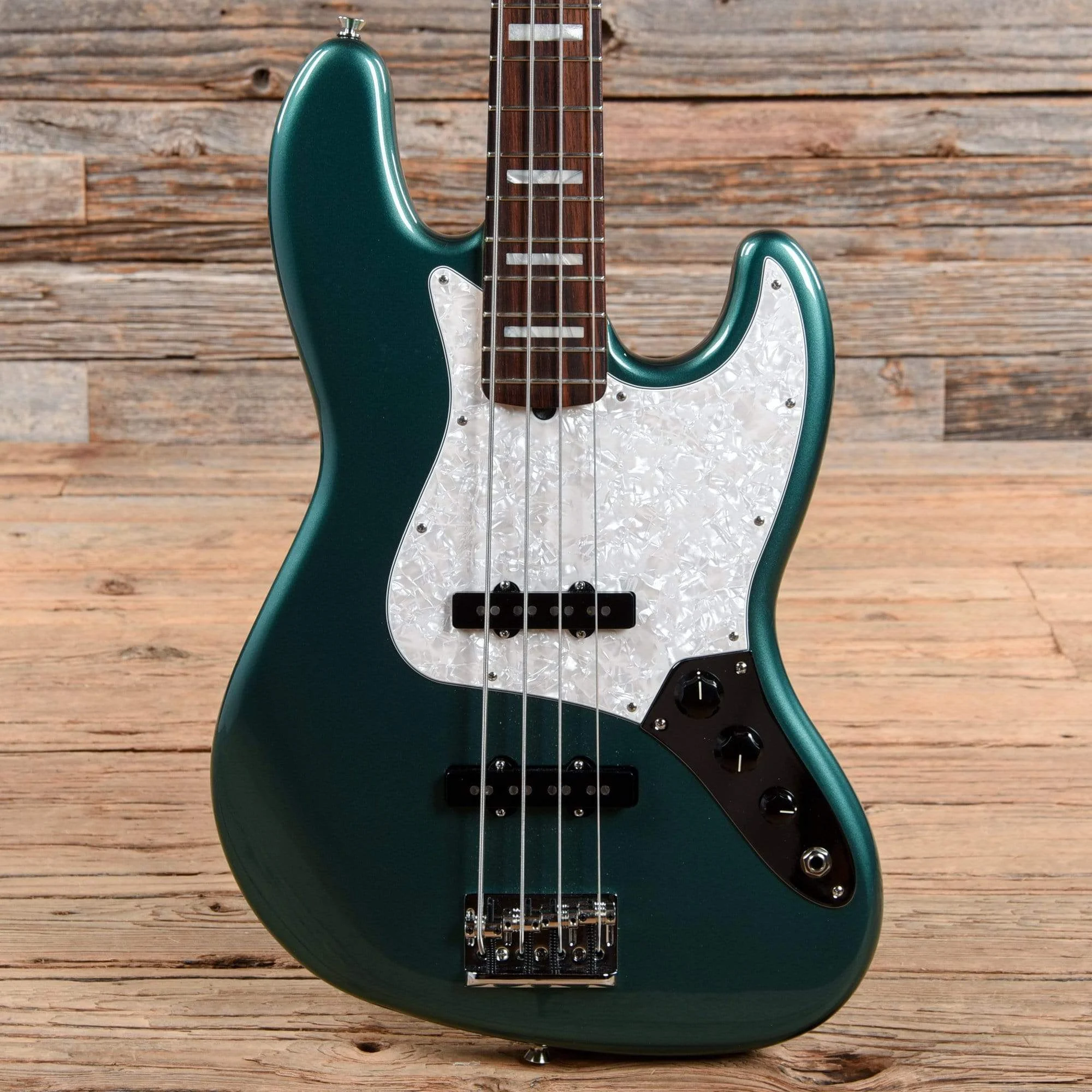 Adam Clayton Artist Series Signature Jazz Bass Sherwood Green Metallic 2019