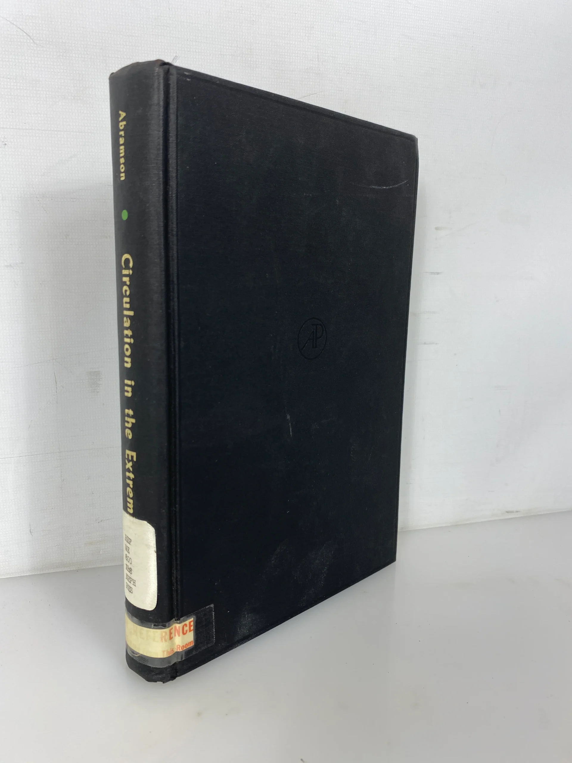 Circulation in the Extremities by Abramson 1967 Academic Press Ex-Library HC