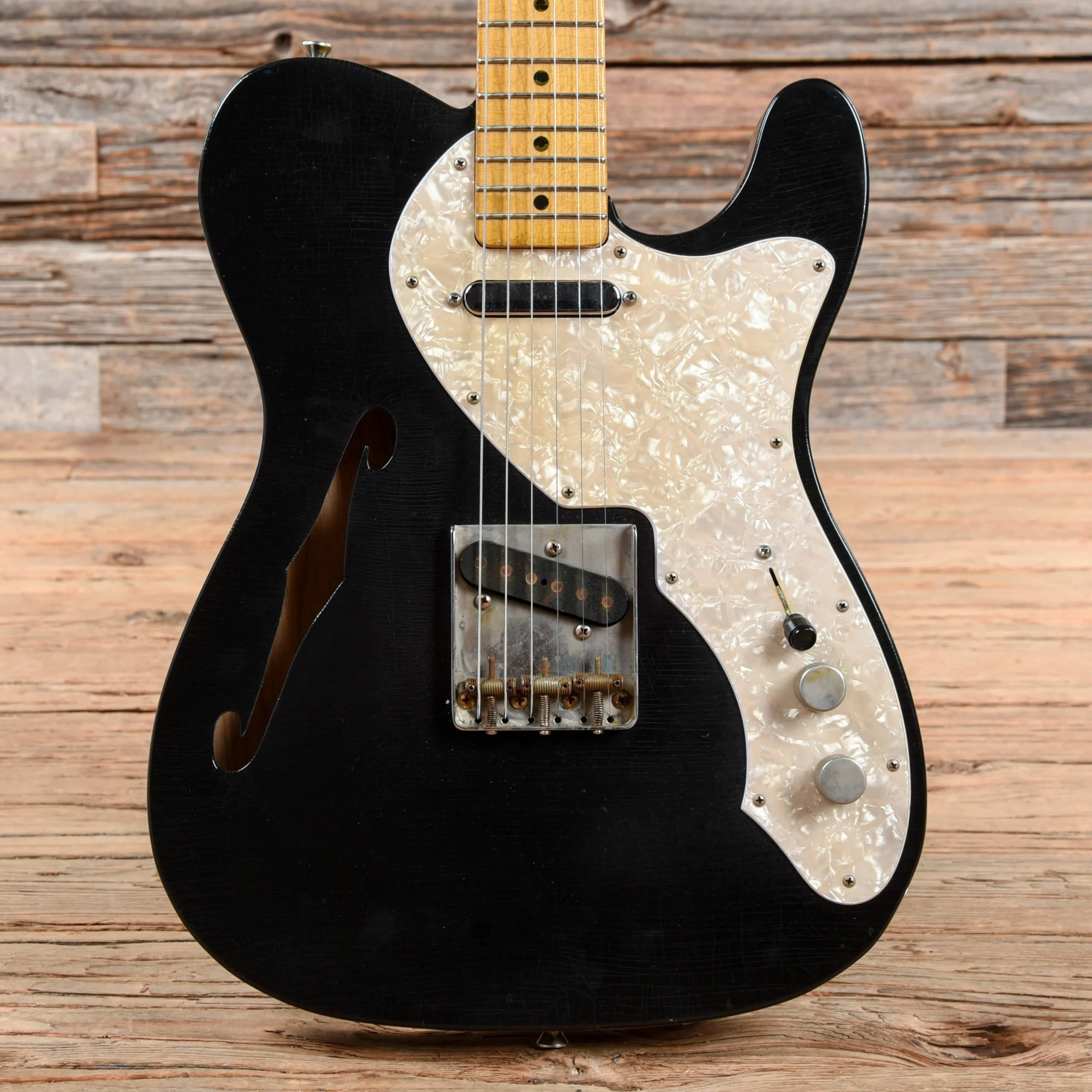 coop-electric-guitars-semi-hollow-coop-t-style-thinline-black-u3244257201-28239738372231.webp Coop T-Style Thinline Black