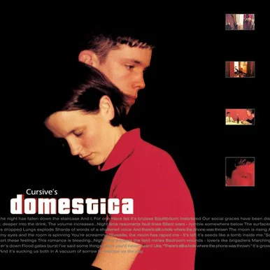 Cursive-Domestica(Colored Vinyl LP) * * *