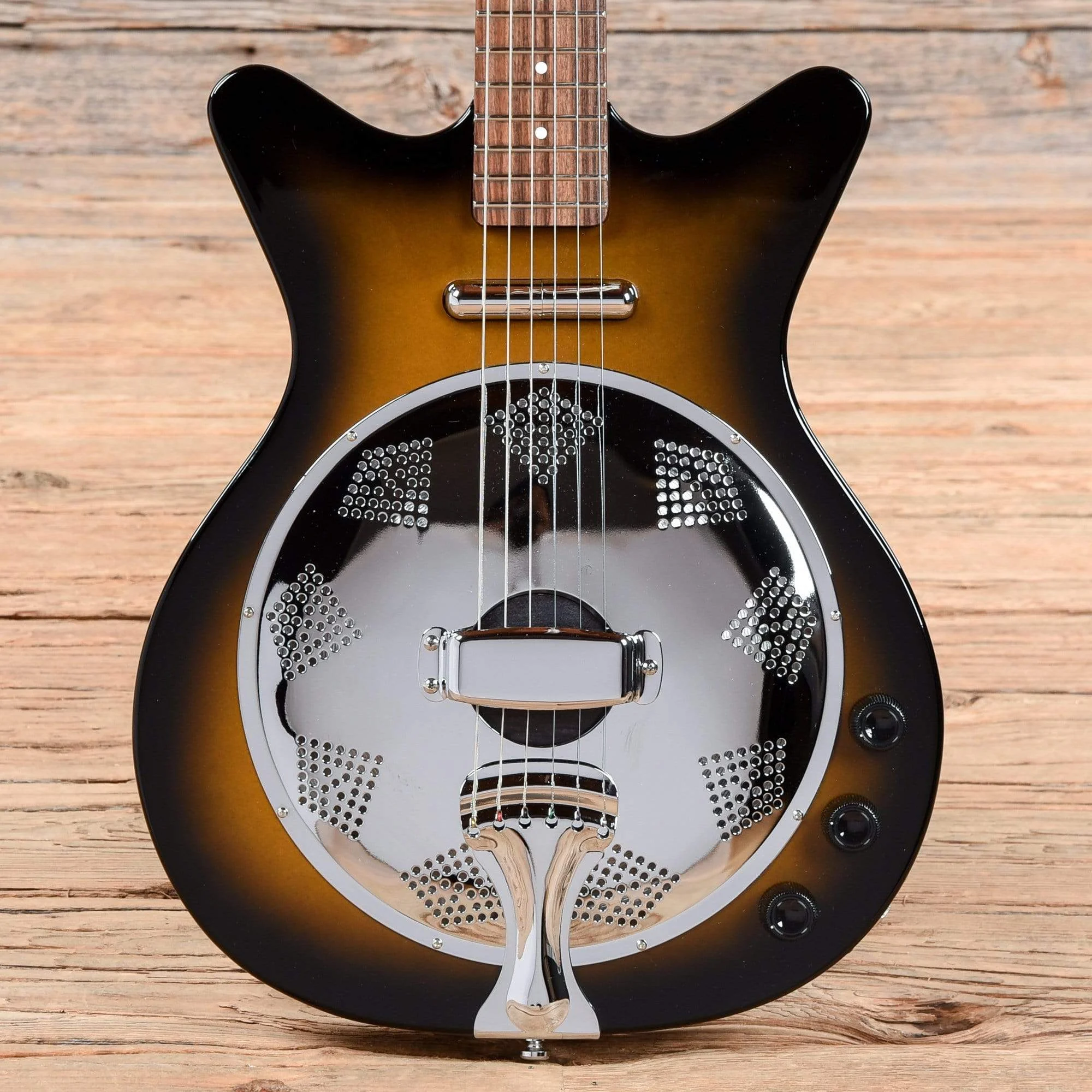 Danelectro 59 Resonator Tobacco Sunburst