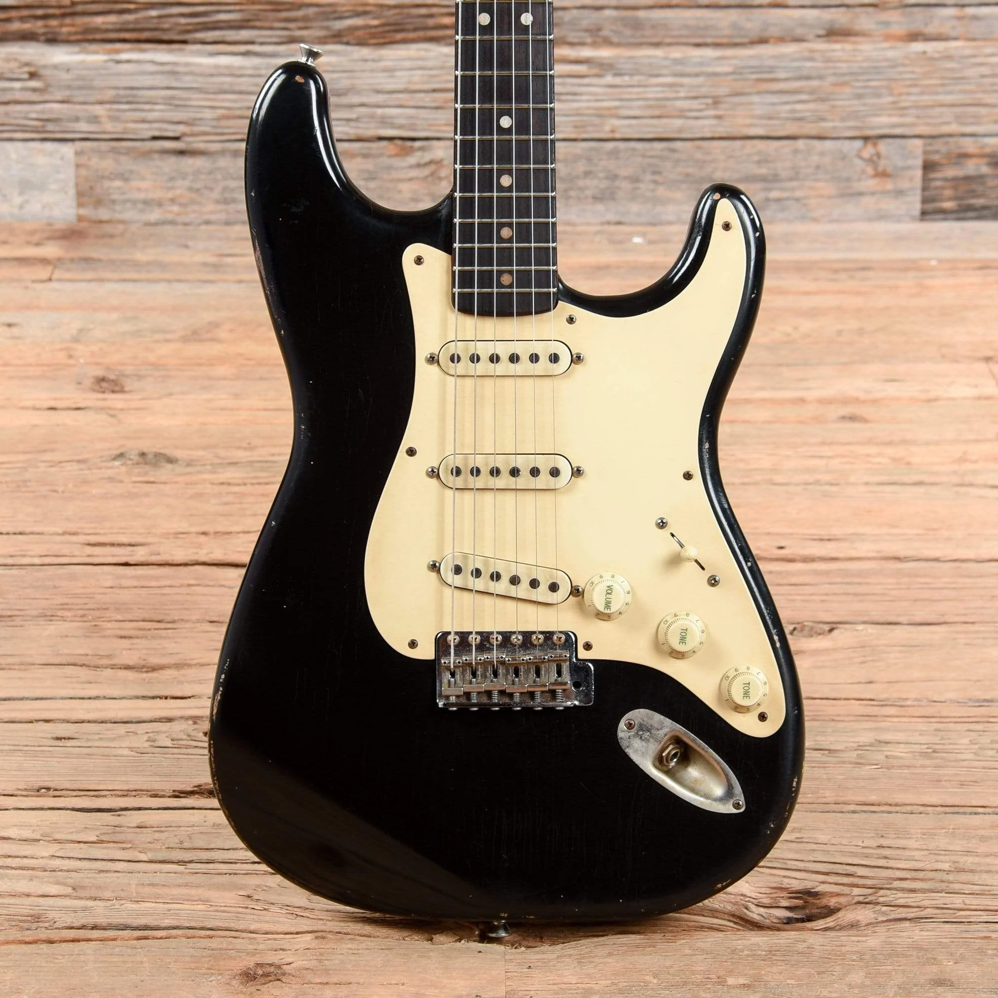 Danocaster Double Cut Black