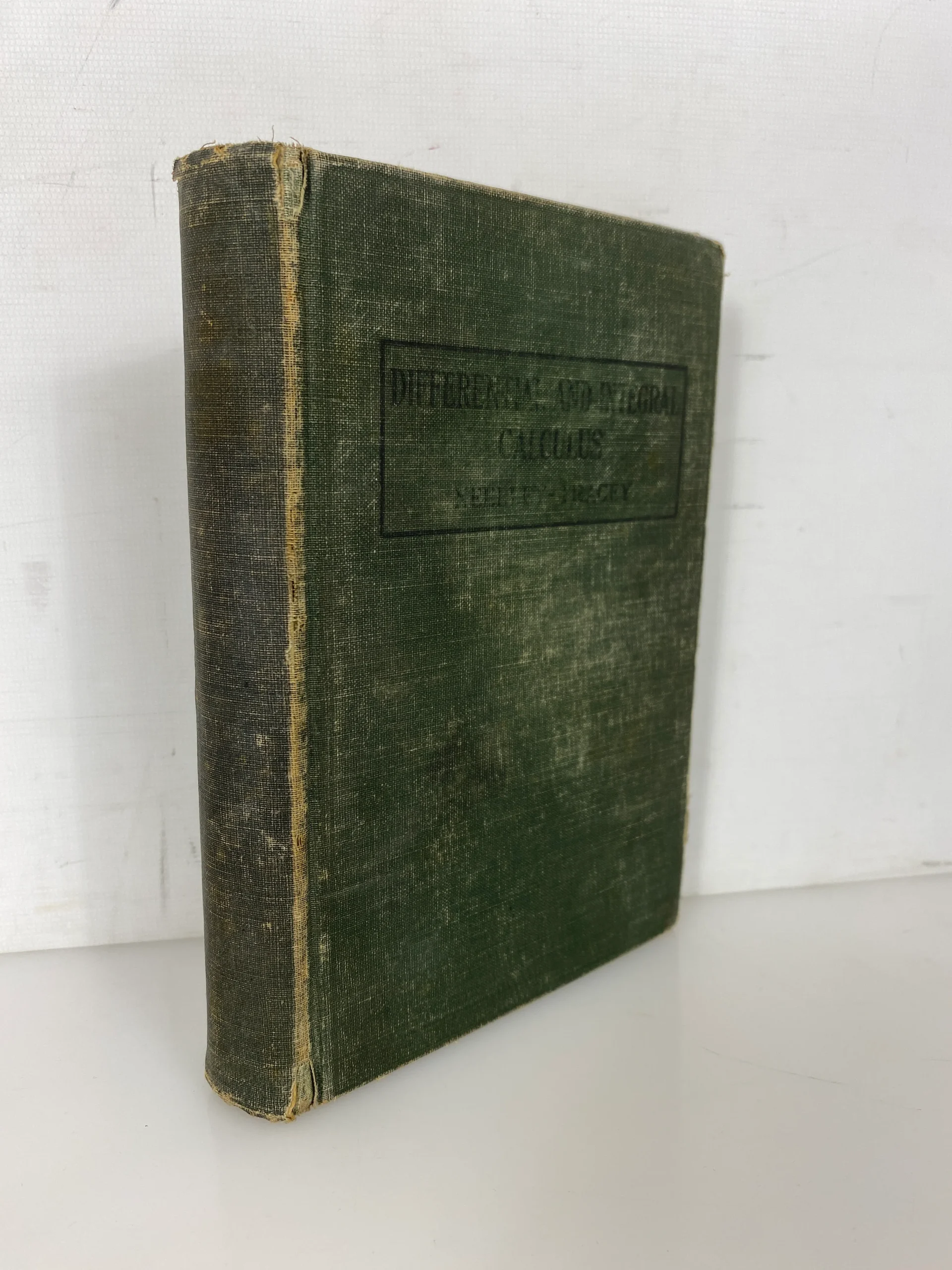 Differential and Integral Calculus by Neelley/Tracey 1932 First Edition HC