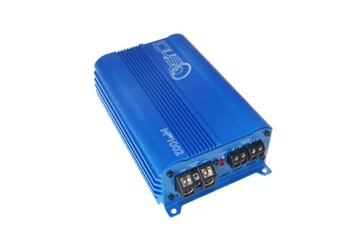 DOWN4SOUND MM1002 (MINI MAXX) -BLUE | 350W RMS MINI 2CH CAR AUDIO AMPLIFIER