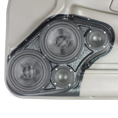 DOWN4SOUND Dual 6.5" and Dual 3.5" Speaker Pods for the Front Door of a 00-05 Chevrolet Impala