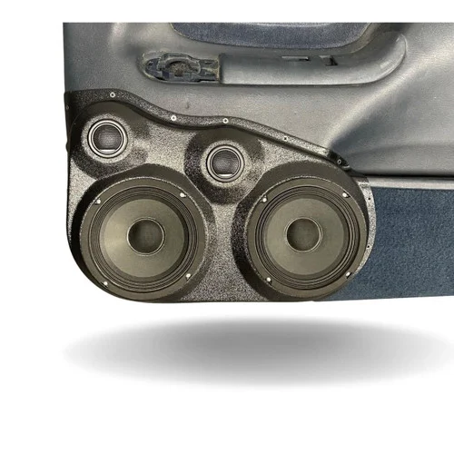 DOWN4SOUND Dual 6.5" and Dual Tweeter Speaker Pods for the Front Door of a 95-99 GM Full Size Truck