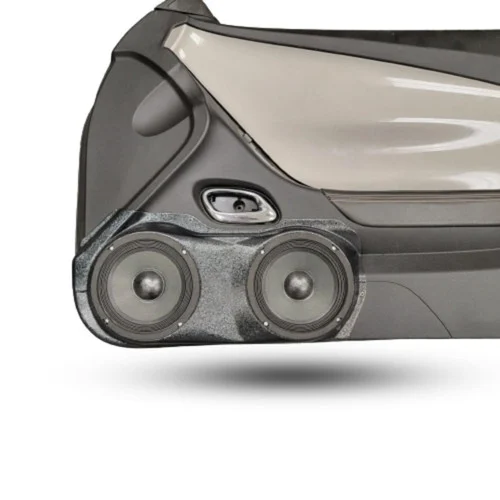 DOWN4SOUND Dual 6.5" Speaker Pods for the Front Door of a 10-15 Chevrolet Camaro