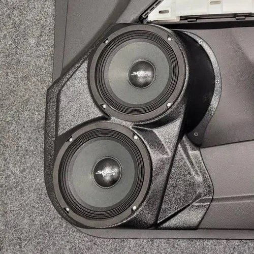 DOWN4SOUND Dual 6.5" Speaker Pods for the Front Door of a 15-22 Chevrolet Colorado-GMC Canyon