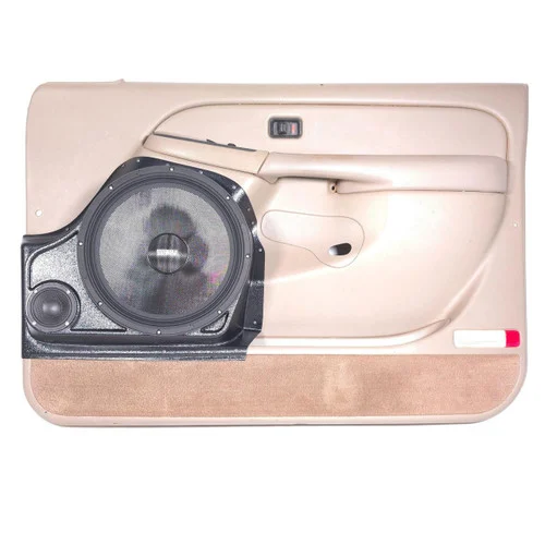 DOWN4SOUND Single 12" + Single 3.5" Front Door Speaker Pods for the 2000-2006 Chevy/GMC Fullsize SUV