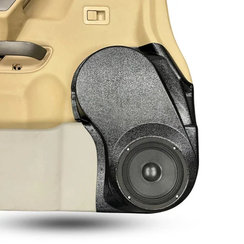 DOWN4SOUND Single 6.5" Speaker Pods for the Front Door of a 04-14 Nissan Titan / 04-07 Nissan Armada-Infiniti QX56