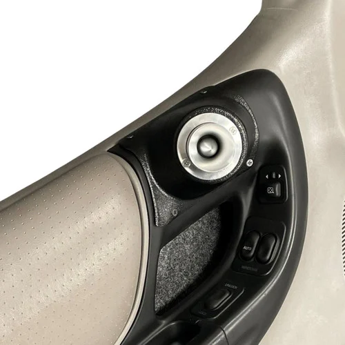 DOWN4SOUND Single Tweeter Speaker Pods for the Front Door of a 98-12 Ford Ranger & Mazda B-Series Pickup