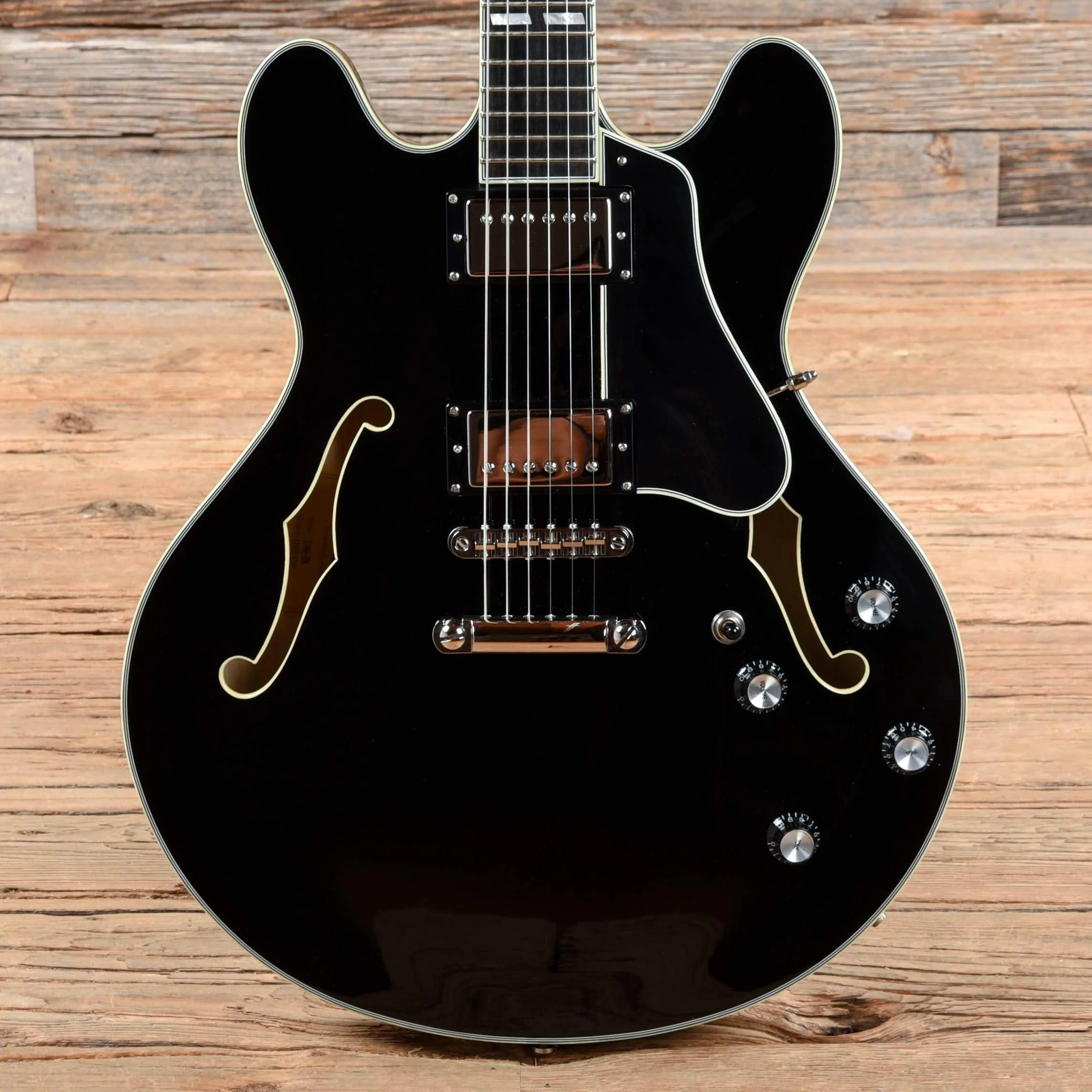 Eastman T486 Thinline Deluxe Black 2019