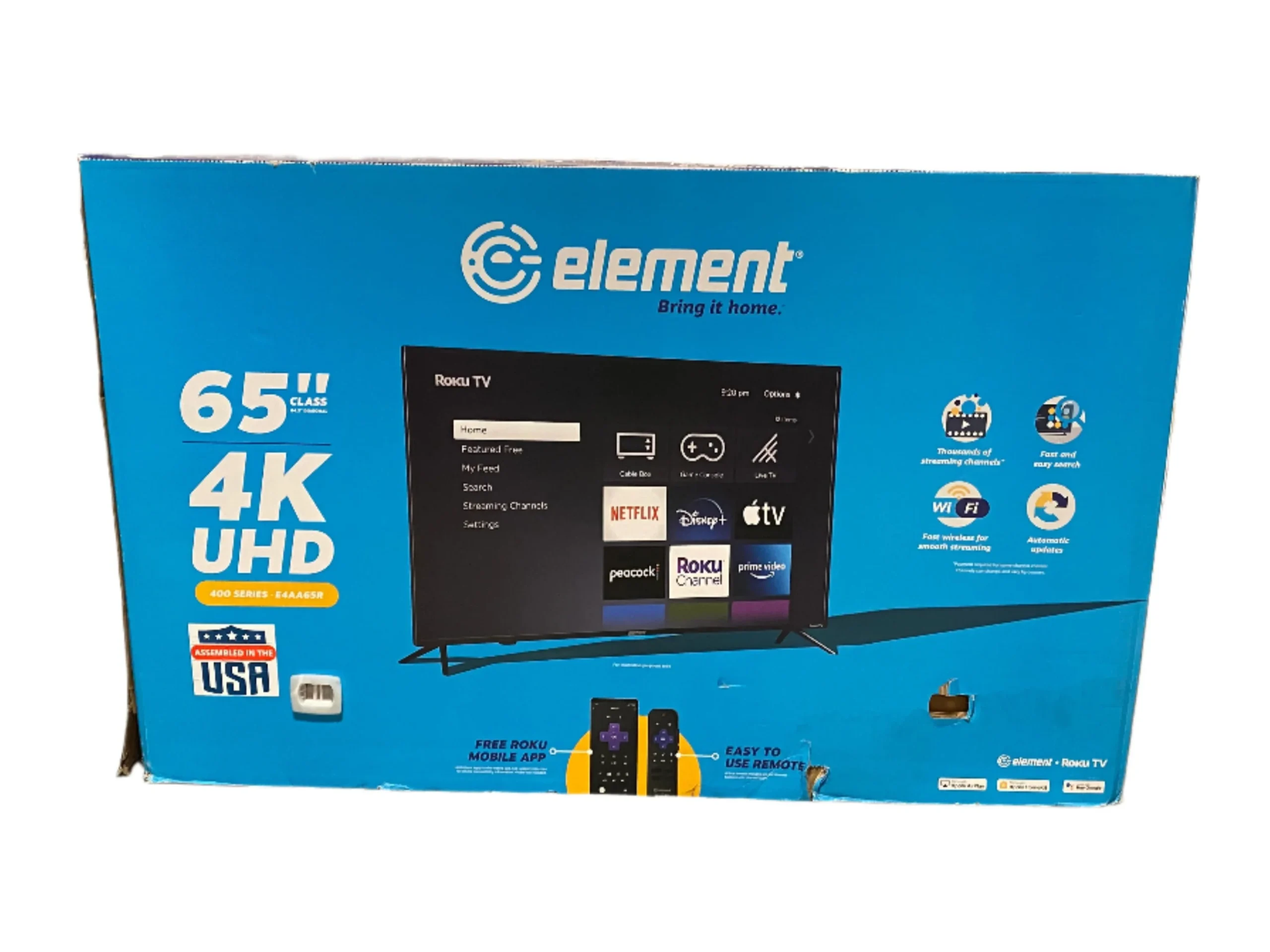 element-electronics-65-4k-uhd-smart-tv-open-box.webp Element Electronics 65" 4K UHD Smart TV *Open Box*