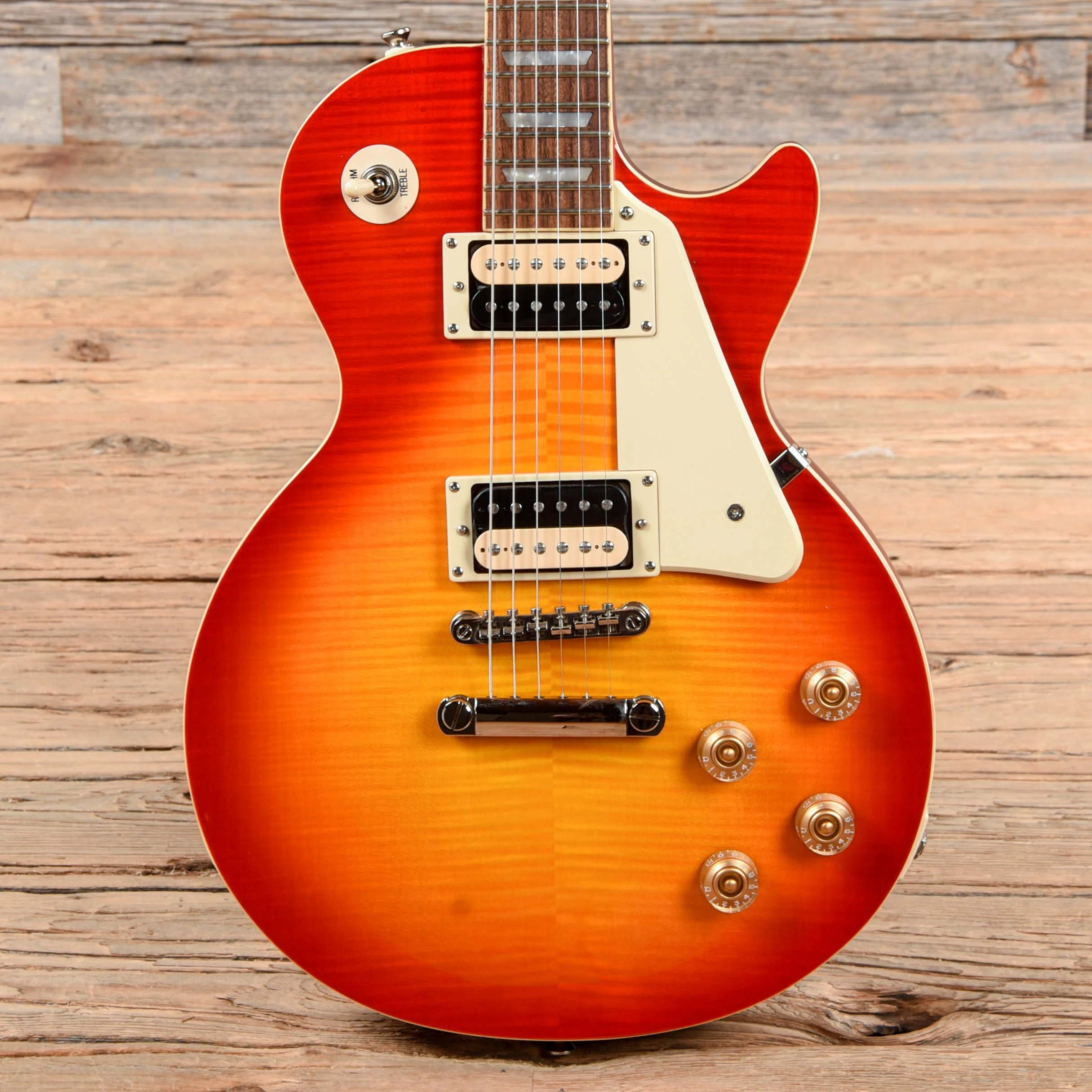 Epiphone Les Paul Traditional Pro III Plus Cherry Sunburst 2018